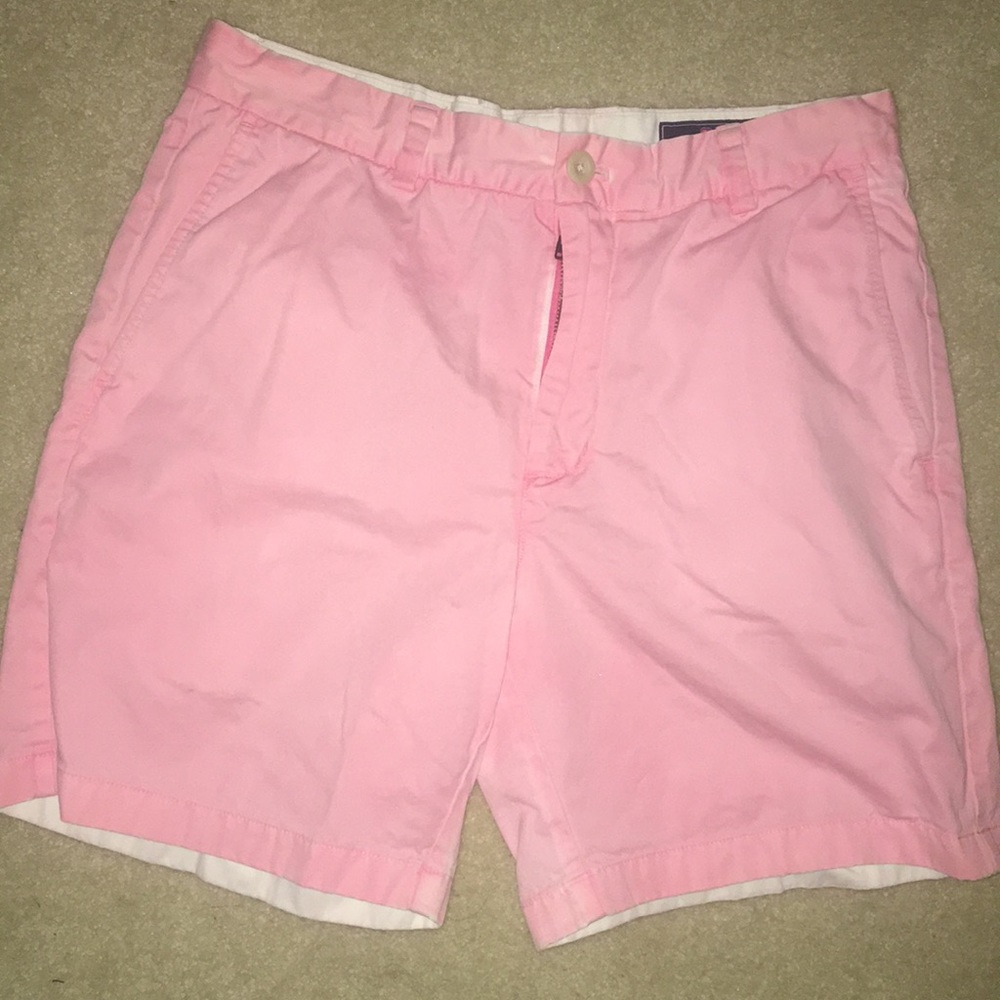 Vineyard Vines Pink Mens 32 Breaker Shorts